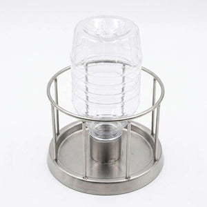 Stainless Steel Turtle Water Feeder Automatic Reptile Drinker