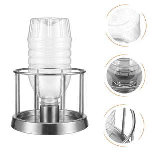 Stainless Steel Turtle Water Feeder Automatic Reptile Drinker