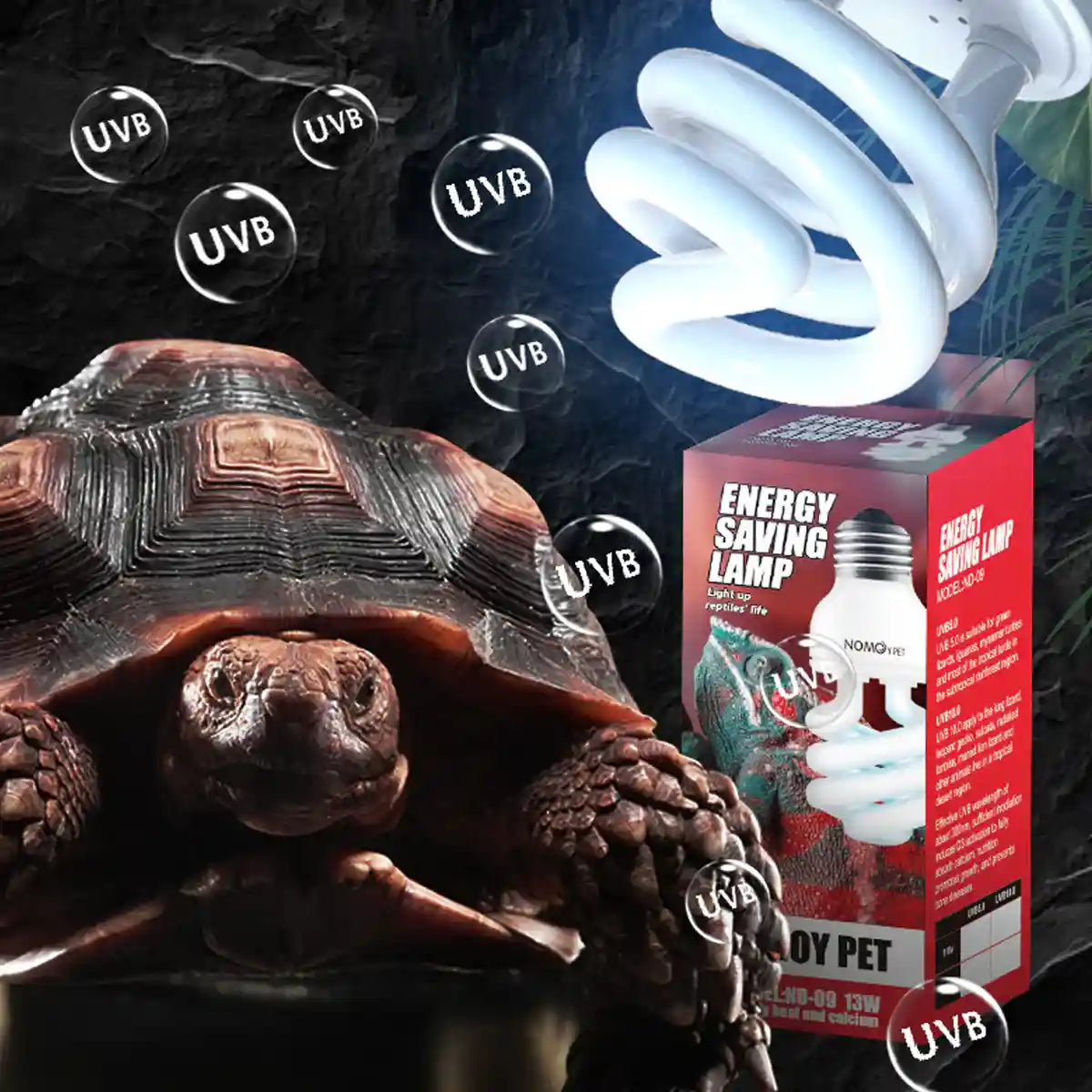 220v13W Climbing Pet UVB Calcium Energy-saving Lamp