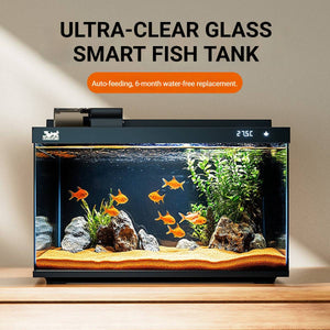 Ultra-White Fish Tank with Oxygenation - Living Aquarium (380/480B)
