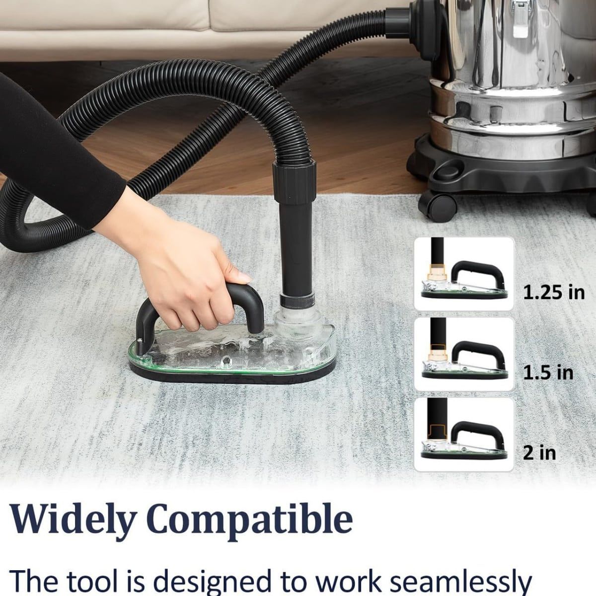 32 to 35mm Carpet Pet Hair Vacuum Brush Head
