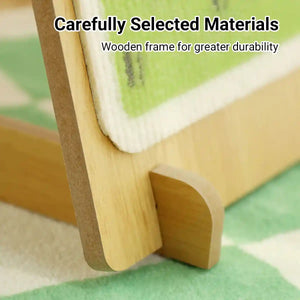 Vertical Calendar Cat Scratch Board Foldable Carpet Cat Scratcher