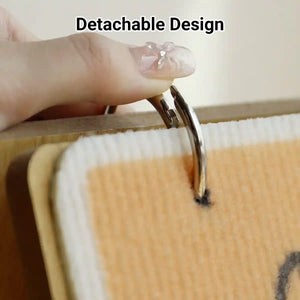 Vertical Calendar Cat Scratch Board Foldable Carpet Cat Scratcher