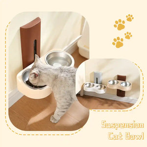 Wall Mounted Cat Bowl
