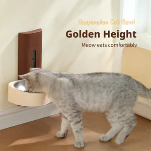 Wall Mounted Cat Bowl