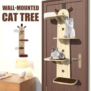 Wall Mounted Cat Tree for Door Installation