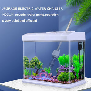 20W Electric Fish Tank Gravel Cleaner Pump