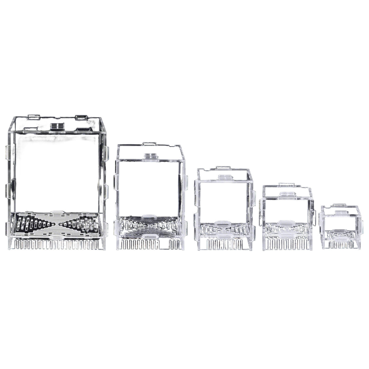 Water Pump Isolation Cover Clear Acrylic Protective Pump Box