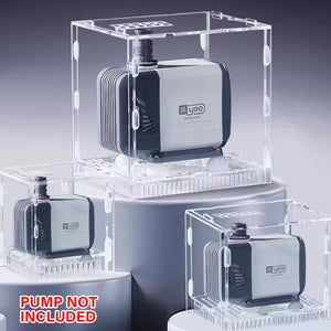 Water Pump Isolation Cover Clear Acrylic Protective Pump Box