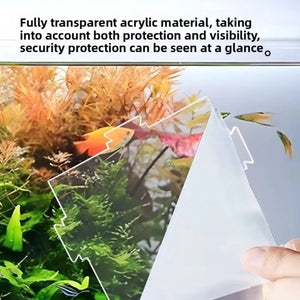 Water Pump Isolation Cover Clear Acrylic Protective Pump Box