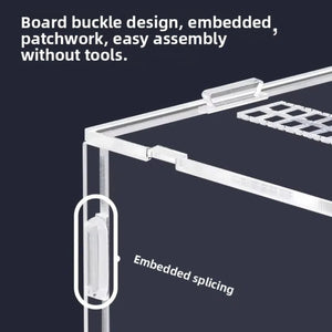 Water Pump Isolation Cover Clear Acrylic Protective Pump Box