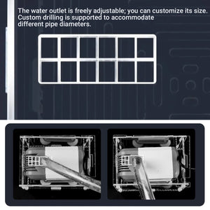 Water Pump Isolation Cover Clear Acrylic Protective Pump Box