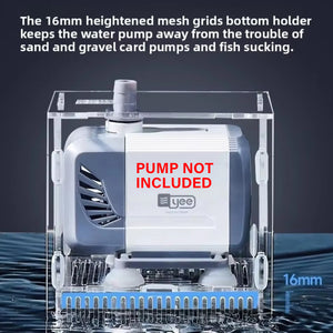 Water Pump Isolation Cover Clear Acrylic Protective Pump Box