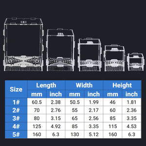 Water Pump Isolation Cover Clear Acrylic Protective Pump Box