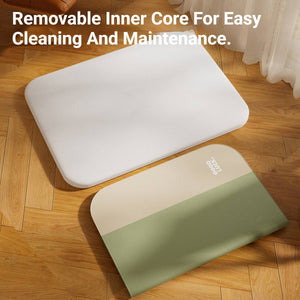 Waterproof Pet Mat With Removable Foam Core For All-Season Comfort