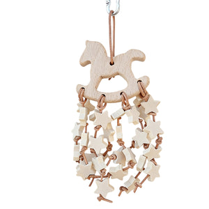 Bird Chew Toy Wooden Hanging Chew Skewers