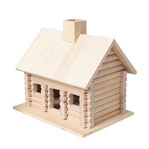 Wooden Bird Nest Outdoor Natural Bird House