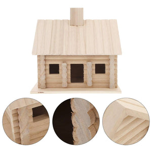 Wooden Bird Nest Outdoor Natural Bird House
