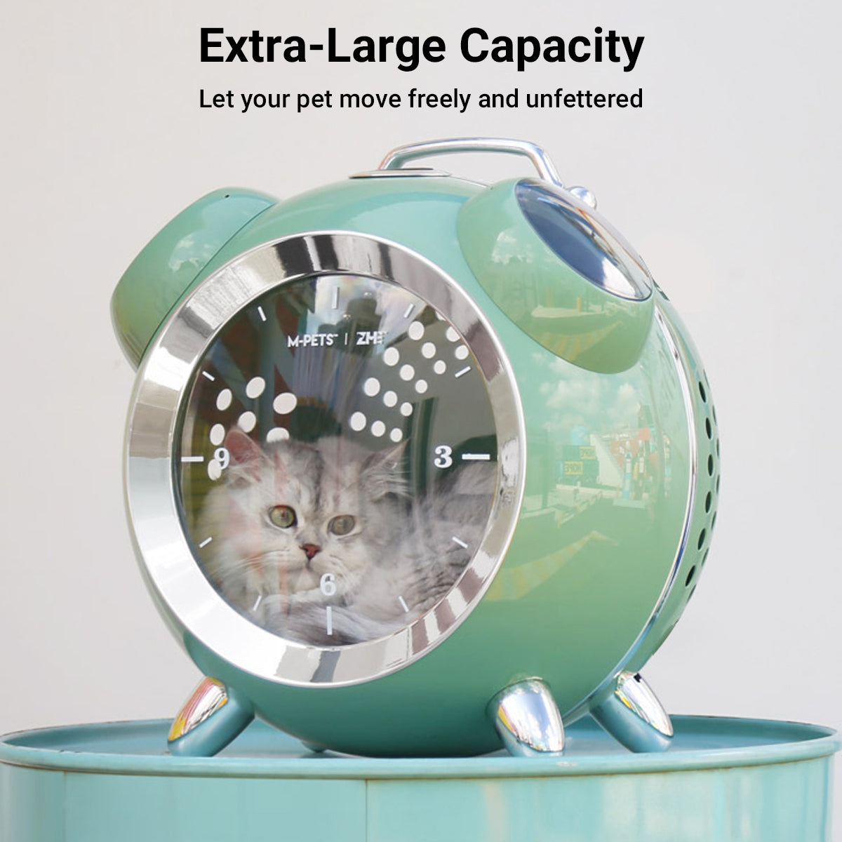 Alarm Clock Cat Bag