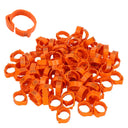 100PCS Adjustable Bird Leg Rings Numbered