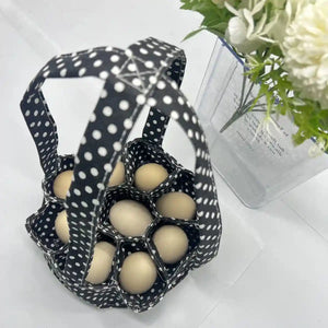 Egg Collecting Basket Durable Fabric Egg Gathering Carrier