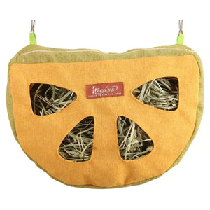 Hanging Hay Bag – Durable Rabbit Hay Feeder with Hooks