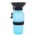 500ml Dog Cat Water Bottle Blue Pink Grey