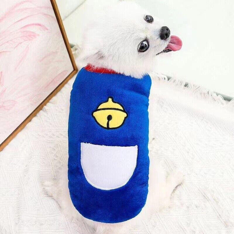 Velvet Dog Jumper Vest Soft Winter Outfit for Stylish Pets