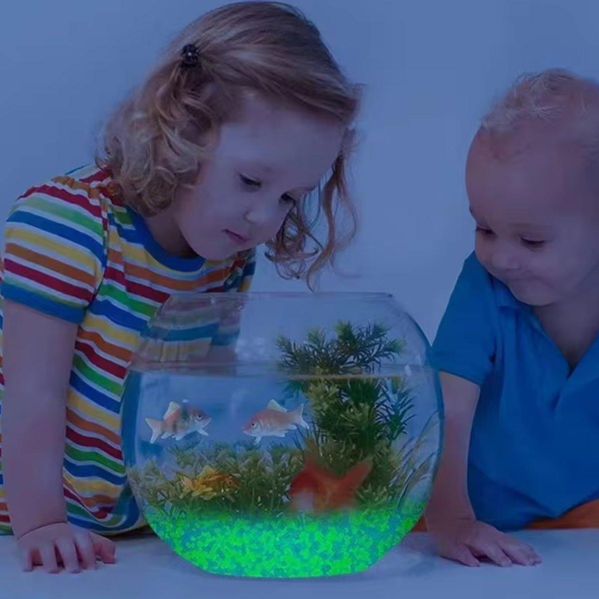 Luminous Sand Particles Micro Landscape Aquarium Fluorescent Landscape Luminous Sand 3-5mm Gravel Cross-border Supply