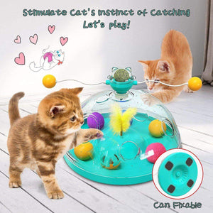 Interactive Windmill Catnip Toys for Indoor Cats Engaging & Fun Playtime