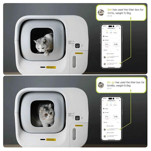Furbulous Smart Cat Litter Box Automatic Self-Cleaning with App Control Only For Pick Up