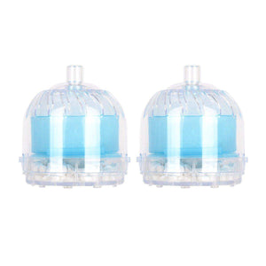 2pcs Aquarium Internal Fish Tank Filter Efficient Filtration & Oxygen Pump