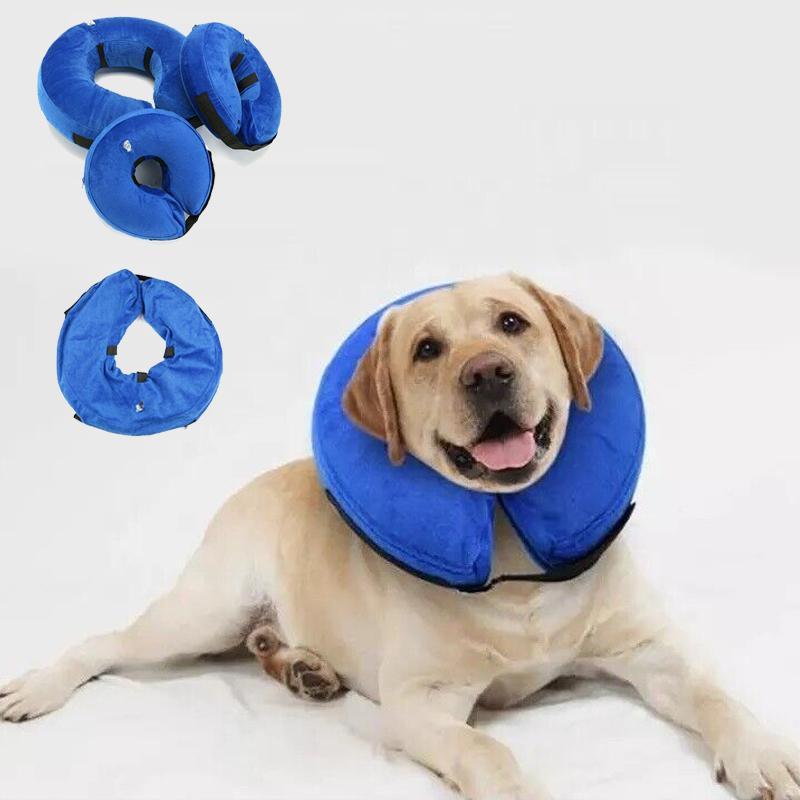Inflatable Pet Healing Collar - Dog & Cat Medical Protective Cone Jackets