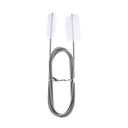 Spring Brush Aquarium U Shaped Pipe Cleaner Brush for Hole Cleaning Fish Tank