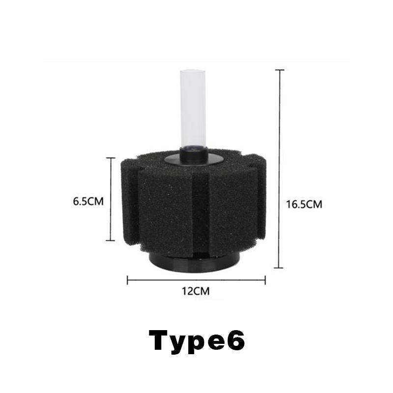 3-in-1 Sponge Filter Aquarium Cleaner Adjustable & Efficient Filtration