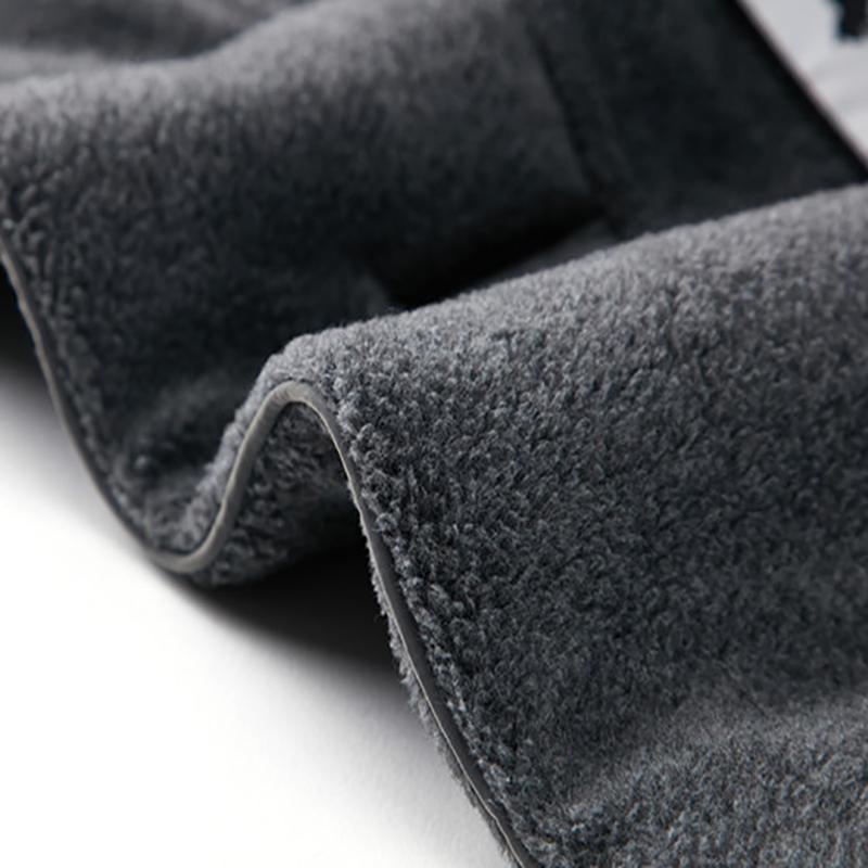Double-Sided Fleece Dog Jacket for Winter Warmth and Comfort