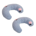 Pet Pillow Dog Cat Sleeping Moon Pillow Small Dog Plush Pillow