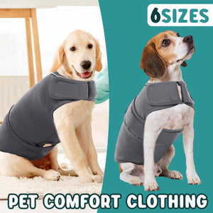 Dog Anxiety Relief Vest Calming & Adjustable with Reflective Strips