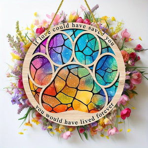 Pet Memorial Wind Chime for Indoor & Outdoor Tribute