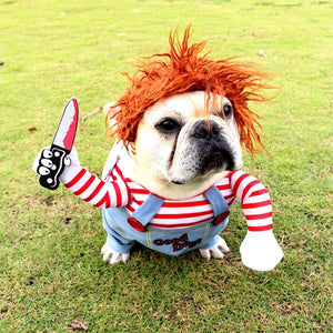 Halloween Dog Costume Pet Accessories Funny Dress Up for Small Medium Dogs