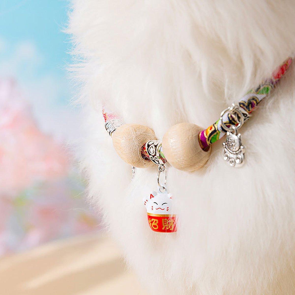 Pet Bell Necklace Designer Cat Flea Collar Dog Insect Repellent