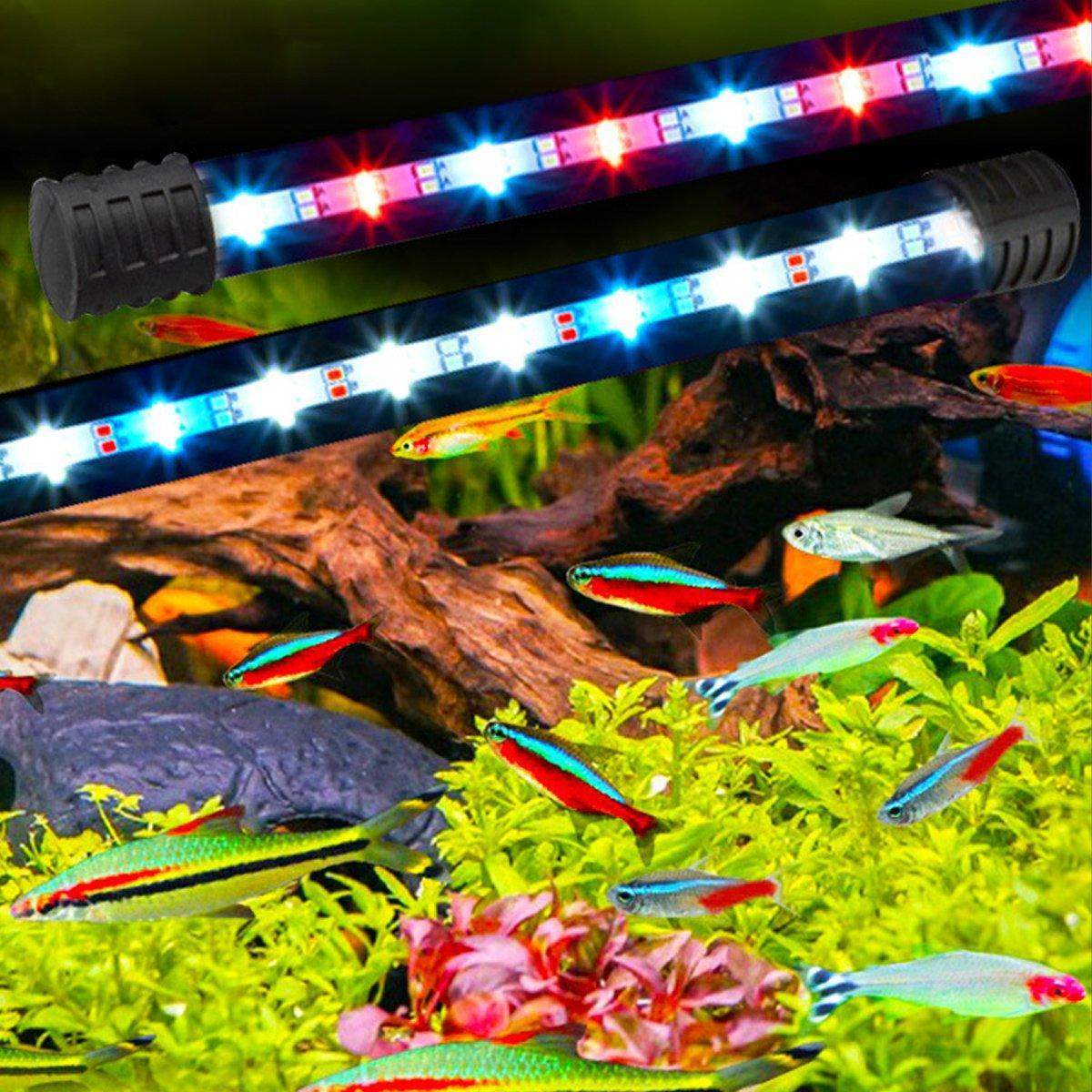 LED Aquarium Light Adjustable Fish Tank Lighting with 3 Modes