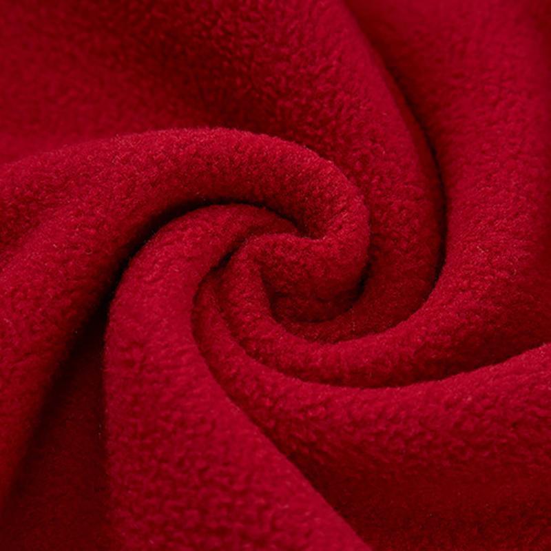 Double-Sided Fleece Dog Jacket for Winter Warmth and Comfort