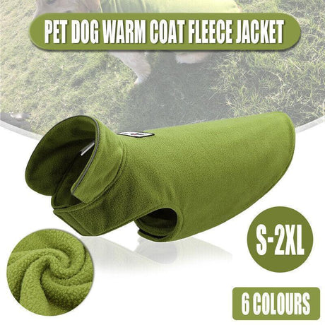 Cozy winter dog jumper with velcro closure in camel colour