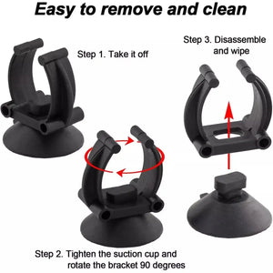 20-Pack Heater Suction Cups Clips for Aquariums