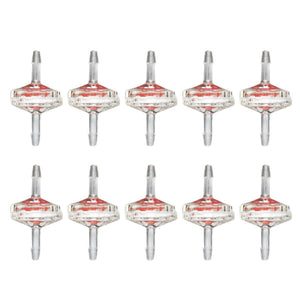 10pcs Plastic Check Valve Water Air Stop Valve for Aquarium Fish Tank Air Pump