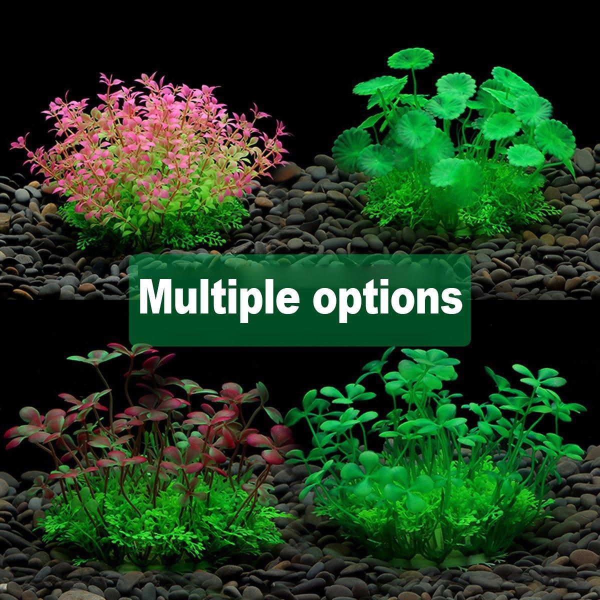 Artificial Aquarium Grass Vibrant Decorative Plants for Fish Tanks