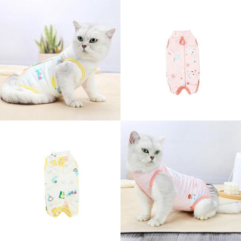 Pet Cat Recovery Suit-Surgical Jumper
