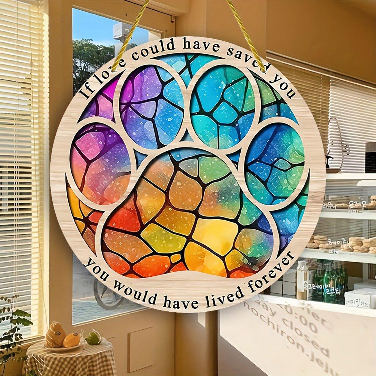Pet Memorial Wind Chime for Indoor & Outdoor Tribute