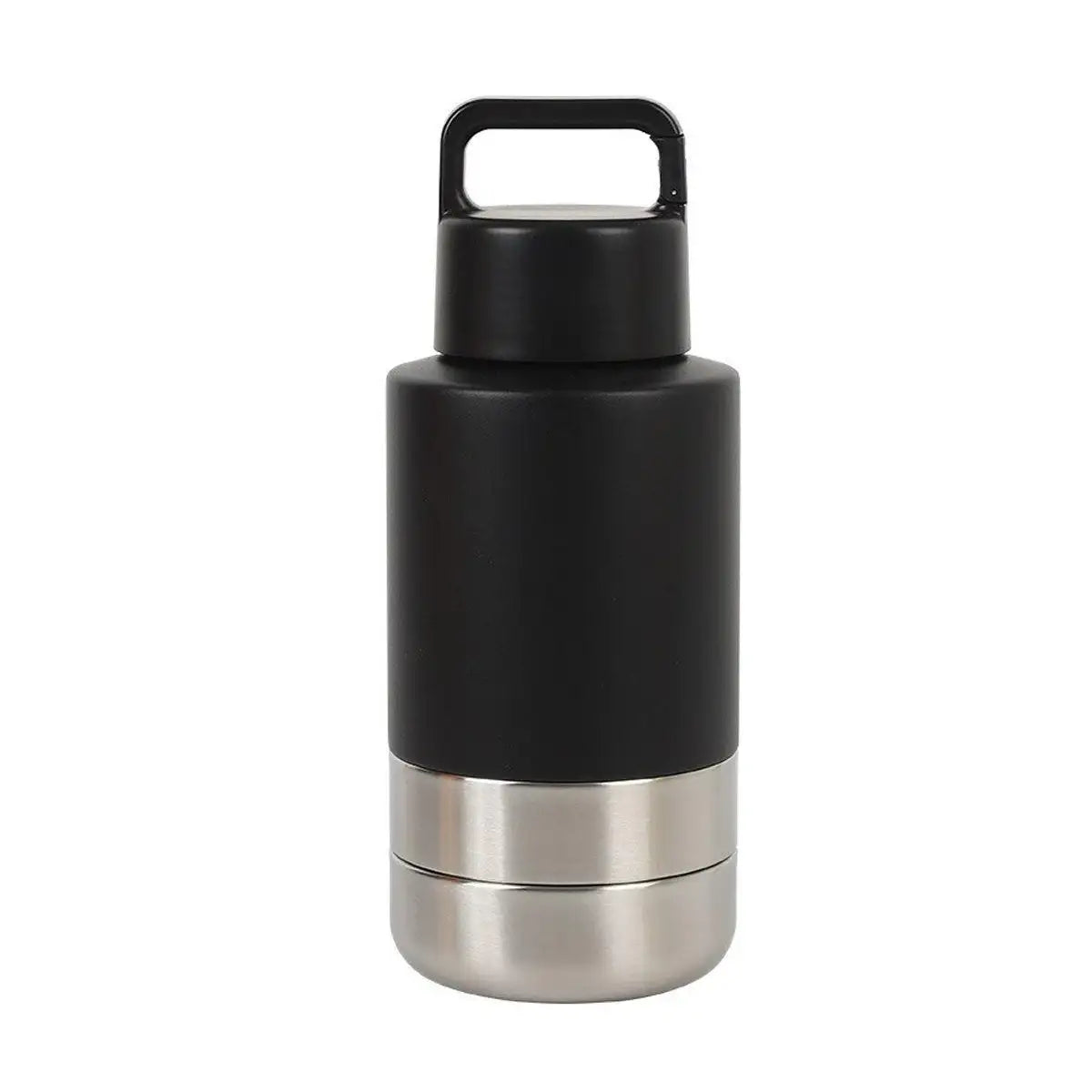 Stainless Steel Pet Thermos Portable Hydration & Food Bowl for Pets